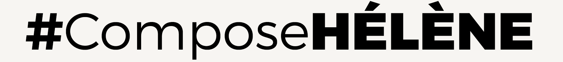 #ComposeHÉLÈNE